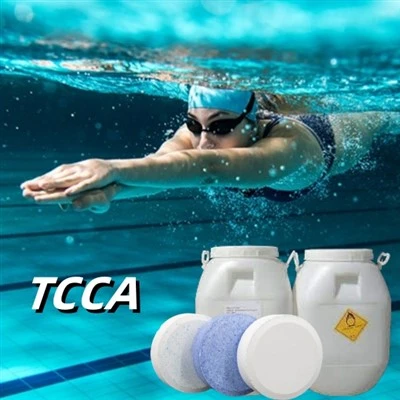 90 শতাংশ সক্রিয় ক্লোরিন Trichloroisocyanuric অ্যাসিড TCCA উচ্চ জীবাণুমুক্তকরণ এবং জল চিকিত্সায় ব্যবহৃত ব্লিচিং শক্তি
